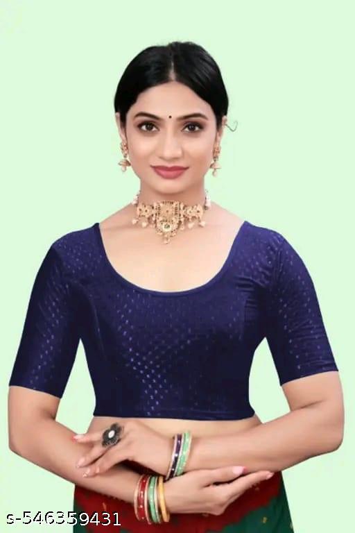 Readymade Designer Stretchable Latest Blouse For Women - Khan's Hub