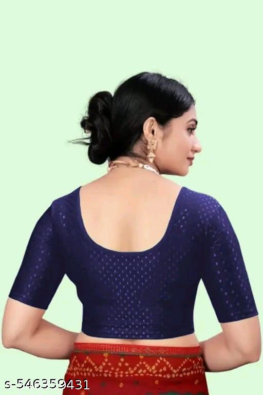 Readymade Designer Stretchable Latest Blouse For Women - Khan's Hub