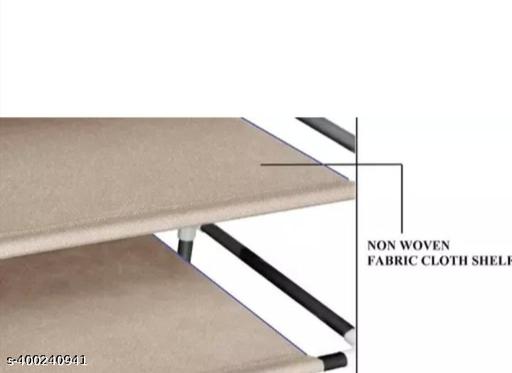 PLASTIC PIPE  4 LAYER SHOE RACK COVER ,' BLACK - Khan's Hub