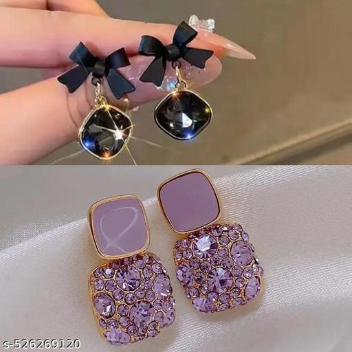 Akhilo Special Dangler Earrings Combo - Akhilo.com