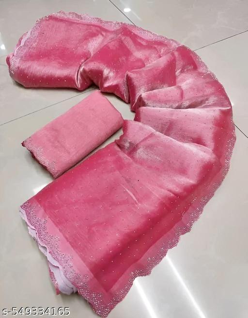  jimmy chu organza sarees designer organja sarees party wear stone saree new collection stone work sarees stone wala saree jimmy chu fabric saree - Khan's Hub