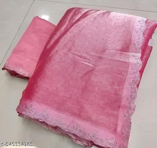  jimmy chu organza sarees designer organja sarees party wear stone saree new collection stone work sarees stone wala saree jimmy chu fabric saree - Khan's Hub
