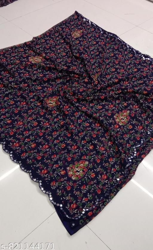 Georgette Printed Saree For Women,Latest Saree For Women,Daily Wear Saree,Saree Under 499,Saree Under 399,Saree For Gifting,Cut Work Saree - Khan's Hub