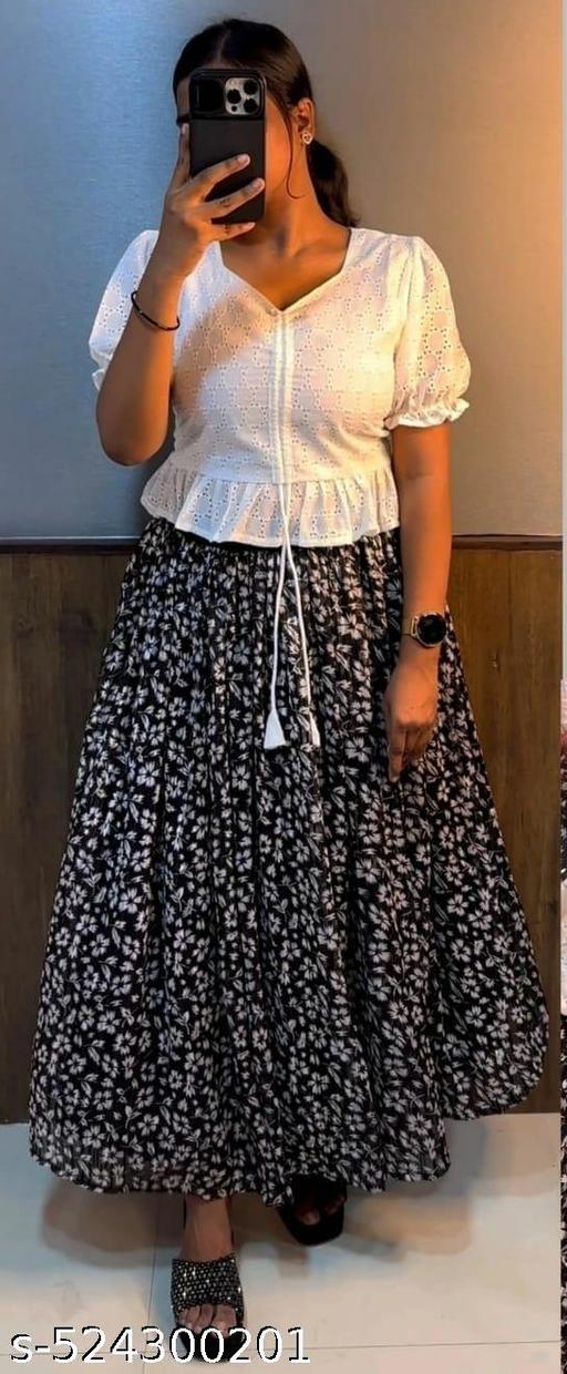 DESIGN BY PD Hakoba Top & Bottom Set For Women - Khan's Hub