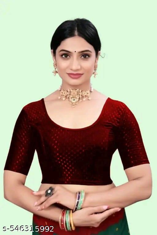 Readymade Designer Stretchable Latest Blouse For Women - Khan's Hub