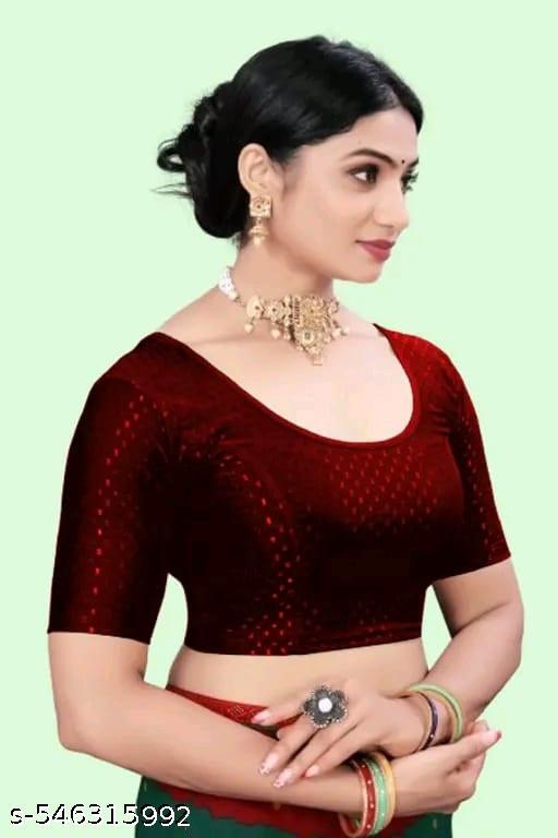 Readymade Designer Stretchable Latest Blouse For Women - Khan's Hub