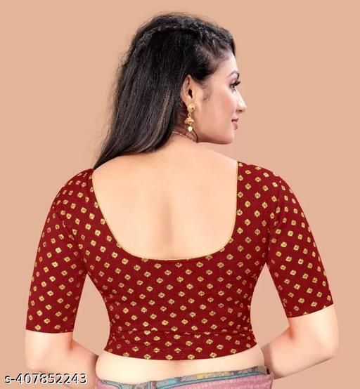 Designer Stylish Party Wear Readymade Blouse  - Khan's Hub