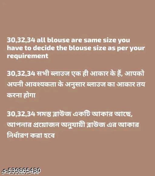 Round Neck Women Blouse  - Khan's Hub