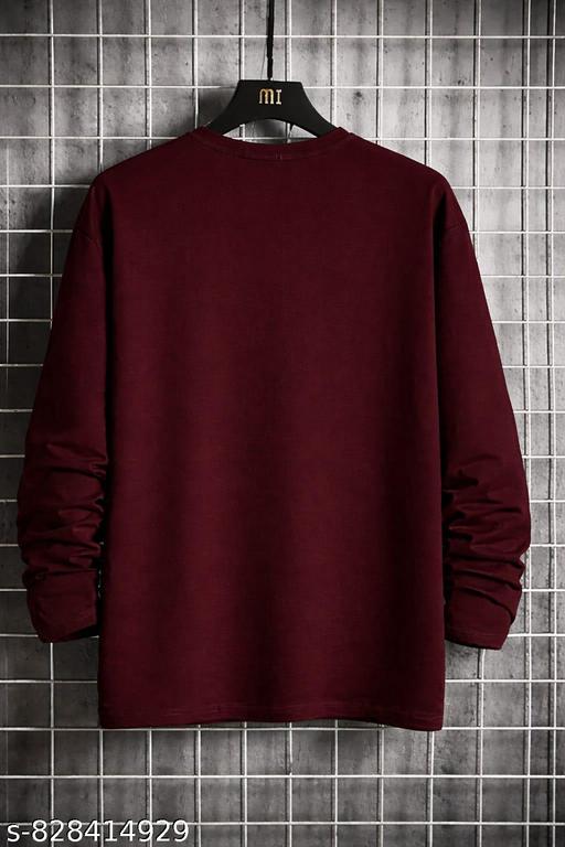 Regular Fit Casual Round Neck Trendy Graphic T Shirt - Khan's Hub