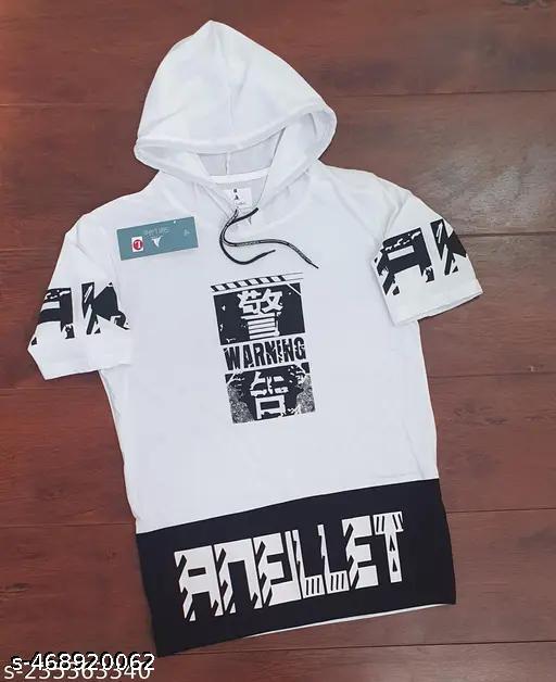 Mens Cotton Blend Colourblock Tshirts - Khan's Hub