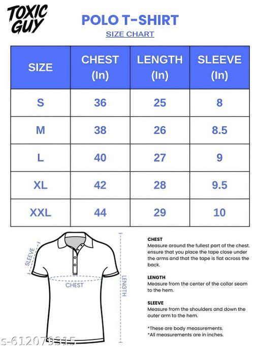 Friend Zon Men's Printed Polo Neck T-Shirt - Casual Summer Sportswear, Stretch Polyester Blend, Comfortable Knit Fabric for Casual Attire, Casual Outings | Relaxed Fit Top | Durable Fabric, T Shirt - Khan's Hub