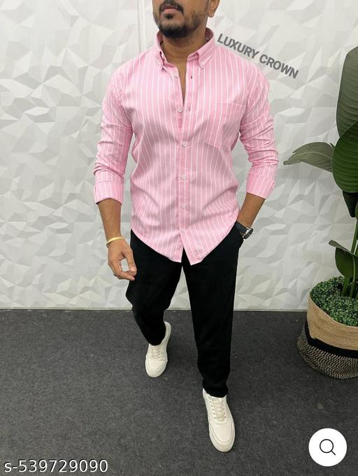 men striped shirt - Khan's Hub