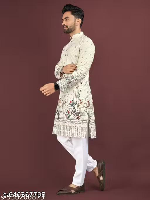Elegant Men's Kurta - Perfect for Special Occasions - Khan's Hub
