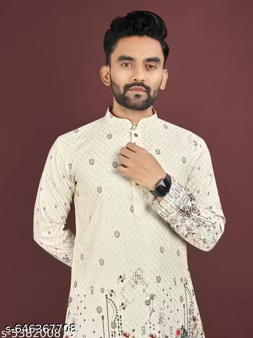 Elegant Men's Kurta - Perfect for Special Occasions - Khan's Hub