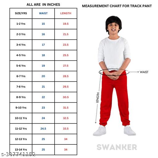 Boys and Girls Casual Printed track pant (Pack of 6) - Khan's Hub