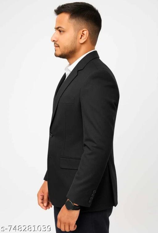 Black blazer for men  - Khan's Hub