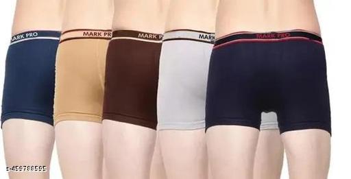 MENS TRUNK/UNDERWEAR WITH COTTON FABRIC PACK OF 04 - Khan's Hub