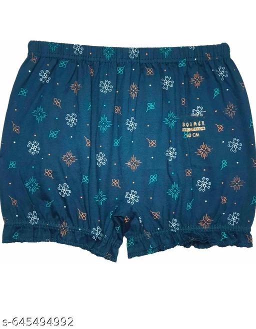 Premium quality printed soft bloomers pack of 6 stretchable sift baby bloomers underwear for girls - Khan's Hub