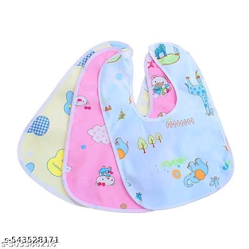 Urban baby feeding bottle and food feeder, toothbrush, and cotton bibs, tip spoon, bottle brush combo pack of 6 - Khan's Hub