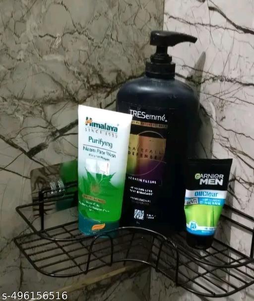 Self adhesive bathroom corner self (bathroom rack) - Khan's Hub