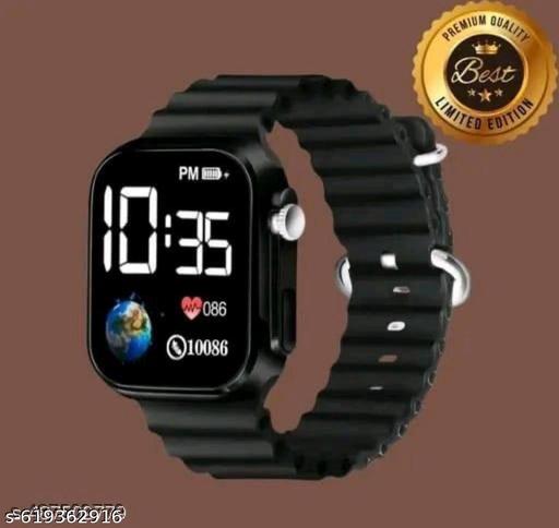 Digital Sports & LED Combo Watches Strap, Multi-Functional Automatic Shockproof Watch for Men's and Boys - Khan's Hub