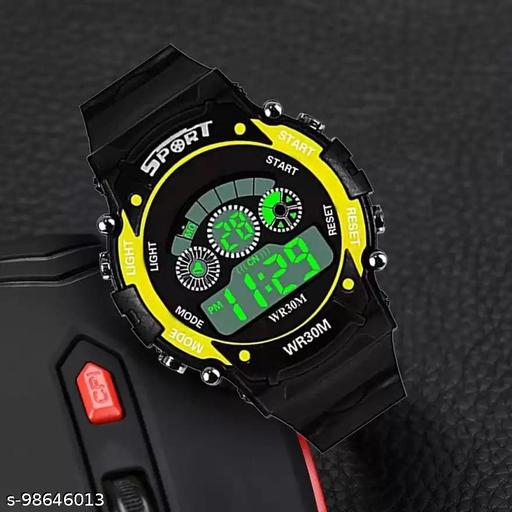 super duper sport watch for kids with attractive look Digital Watch - For Boys & Girls - Khan's Hub