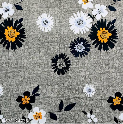 Beautiful Cotton Single Bedsheet Pack Of 1 With One Pillow Cover.. - Khan's Hub