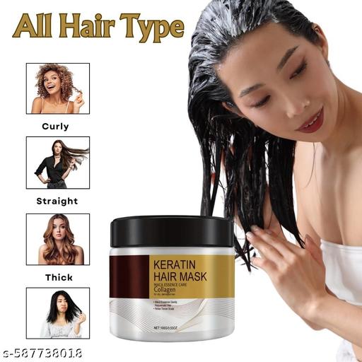 Karseall Collagen Hair Treatment | Deep Repair | Conditioning | Argan Oil | Collagen Hair Mask | Essence for Dry Damaged Hair | All Hair Types | Karseell Hair Mask PACK OF 1 | Hair Mask 200 ml - Khan's Hub