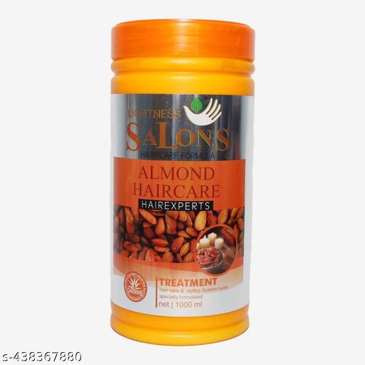 Lightness Salon'S Almond Hair Spa | Hair Treatment | Hair Mask | Hair Cream Professionals HairCare Formula For Men & women 1000ml - Khan's Hub