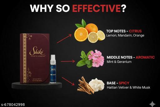 Shiki Premium Perfume | Blood Mandarin & Lemon | 6x10ML Long Lasting Fragrance - Khan's Hub