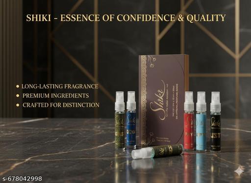 Shiki Premium Perfume | Blood Mandarin & Lemon | 6x10ML Long Lasting Fragrance - Khan's Hub