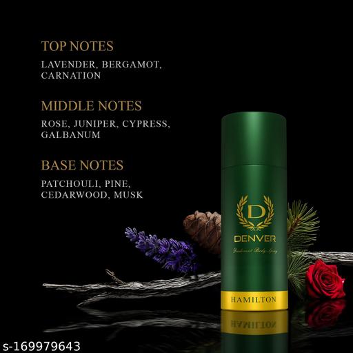 हॅमिल्टन डिओडोरंट स्प्रे - पुरुषांसाठी (300 मि.ली., 2 च्या पॅकमध्ये) - Khan's Hub