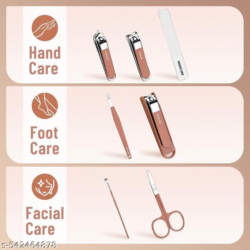 ETONEH ENTERPRISE 8 in 1 Nail Clipper Set – Professional Manicure & Pedicure Kit for Men & Women Portable Nail Clippers Set Stainless Steel Fingernail Clippers Personal Grooming Kits - Khan's Hub