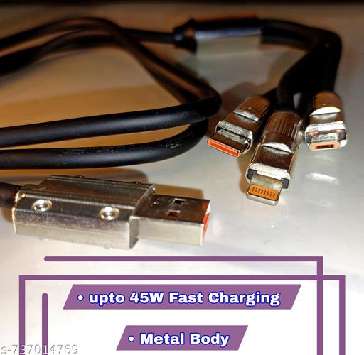 45W Fast Charging Data Cable - Khan's Hub