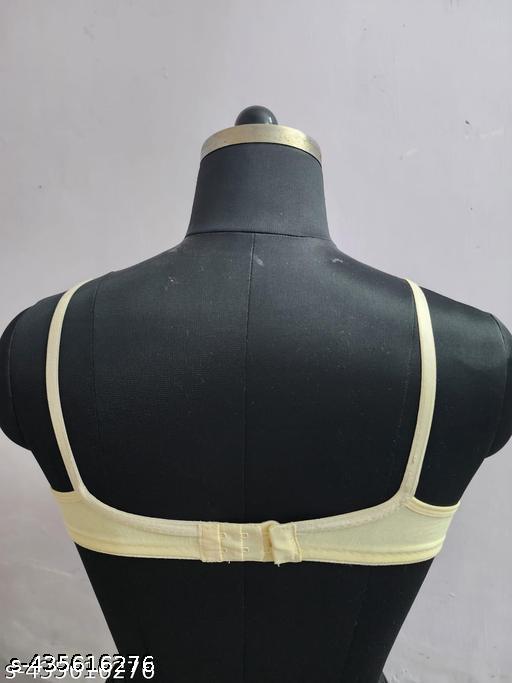  Female Everyday Best Quality Stylish Padded foam Bra With Attractive Colour combo  Pack Of 4 - Khan's Hub