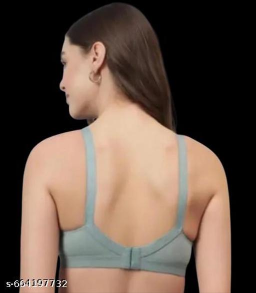 18 mm Broad Strap Daily Comfort Bra – Pack of 3 | Full Coverage Seamless Everyday Wear - Khan's Hub