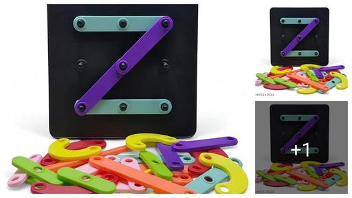 Alpha Numeric Puzzle Toy for Kids - Educational Fun Toy with Letters & Numbers, Perfect for Early Learning & Development