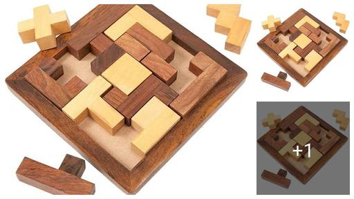 Wooden Puzzle Set