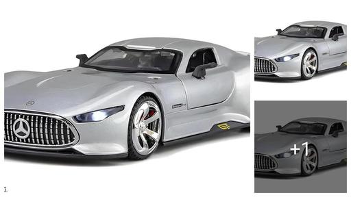 1:32 Mercedes-Benz Gran Turismo SUV | Premium Alloy Metal Die-Cast Pull Back Car | Openable Doors, Lights & Music | Luxury Collectible Model Toy for Kids & Gifting (Colours as Per Stock)