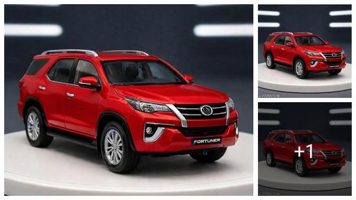 Gift Gallery 1:36 Scale Fortune Die-Cast Pull Back Car Toy for Boys Kids Sturdy Metal Miniature Model Toy Vehicle for Kids Realistic Design with Smooth Action Premium Collectible Fortuner Toy Car Assorted Color (Fortunerz Toy Car SUV Khilona Birthday Gift)