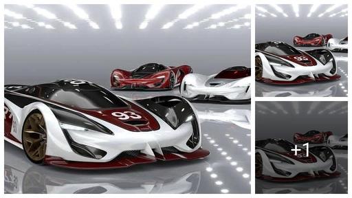 Gift Gallery Dodge SRT Tomahawk Sport CAR Model Car 1:32 Scale Exclusive Alloy Metal Pull Back Die-cast Car Toy with Openable Doors & Light Music Boys Toys for Kids【Colors as Per Stock】