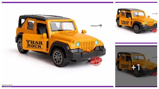 Metal Body Die Cast Toy Car for Kids, Boys & Car Lovers