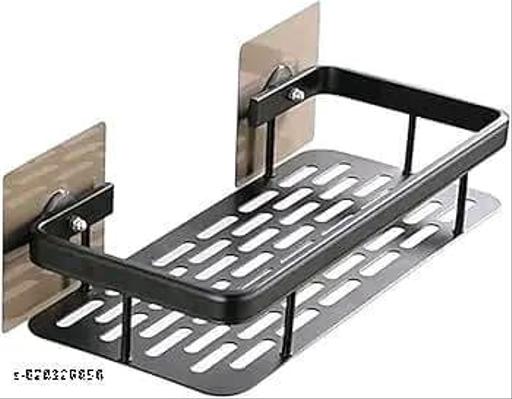 PACK OF 1 Shelves Bathroom Shelves No-Drill Corner Shelf Metal Shower Storage Rack Holder Toilet Organizer Holder Wall Mount Shower Room Rack - LYNXNEST Store