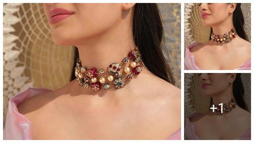 natural beads and colorful balls set