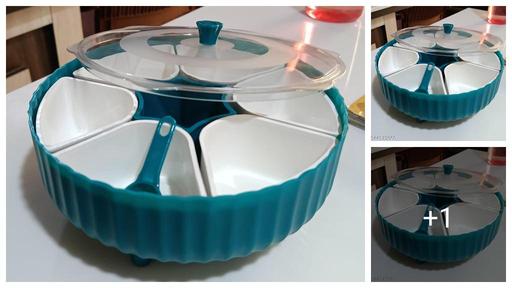 360° Rotating Masala Box for Kitchen | 7 Compartment Airtight Spice Organizer with Spoon | Plastic Masala Dabba for Indian Kitchen