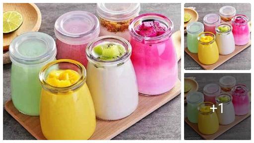 (150 മില്ലി)(6 പീസിന്റെ പാക്ക്) ദഹനത്തിനുള്ള ഗ്ലാസ് ജാറുകൾ, അടക്കമുള്ള ക്ലിയർ പുഡ്ഡിംഗ് ജാർ - ദഹന നിർമ്മാതാവിനും പാലിനും, പർഫൈറ്റ്, മസാലകൾക്കും കൂടുതൽ - കുടുംബത്തിനും സുഹൃത്തുക്കൾക്കും അനുയോജ്യമായ ഗ്ലാസ് ജാർ സമ്മാനം