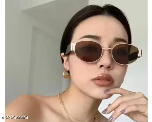 oval GOLD BROWN - LYNXNEST Store