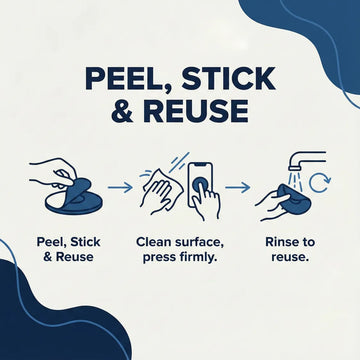 Suction Phone Case / Holder Mount (1 Pc / Mix Color) - Lumae