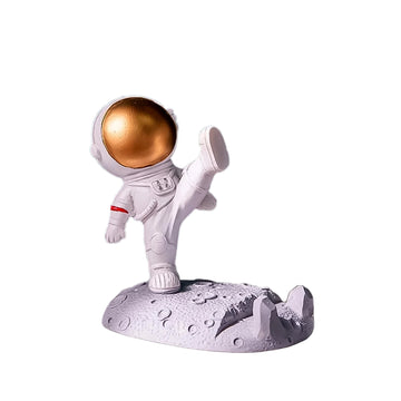 Mobile Holder Astronaut Phone Stand Planet Creative Fun 3D Design (1 Pc / Mix Design) - Lumae