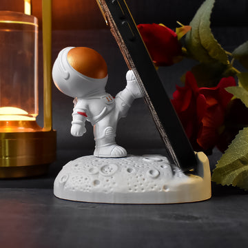 Mobile Holder Astronaut Phone Stand Planet Creative Fun 3D Design (1 Pc / Mix Design) - Lumae